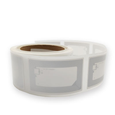 50mm*50mm RFID HFの札ISO15693 13.56mhz RFIDの図書館の札をカスタマイズしなさい