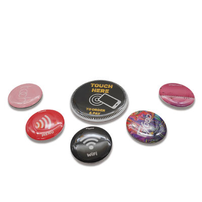 金属の札30mmのエポキシの反金属NFCの札のペット基質RFID