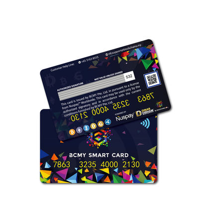CR80 216 NFC RFIDカード13.56MHz 1-10cm読書間隔