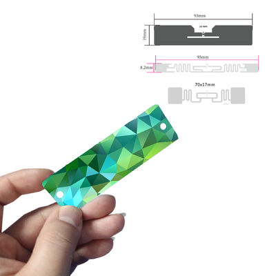 RFID UHFカード130X40mm長距離の読書860~960MHzの印刷
