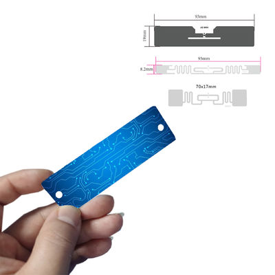 RFID UHFカード130X40mm長距離の読書860~960MHzの印刷