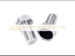 カスタマイズされたねじ金属RFIDのスマートな札UHFの陶磁器/エポキシの鋼鉄材料