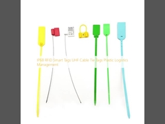 スマートなIP68 RFIDはUHFケーブルのタイに付けるプラスチック兵站学管理に付ける