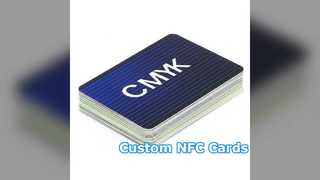 カスタム NFC RFID カード 13.56MHz ISO14443A 100K サイクル